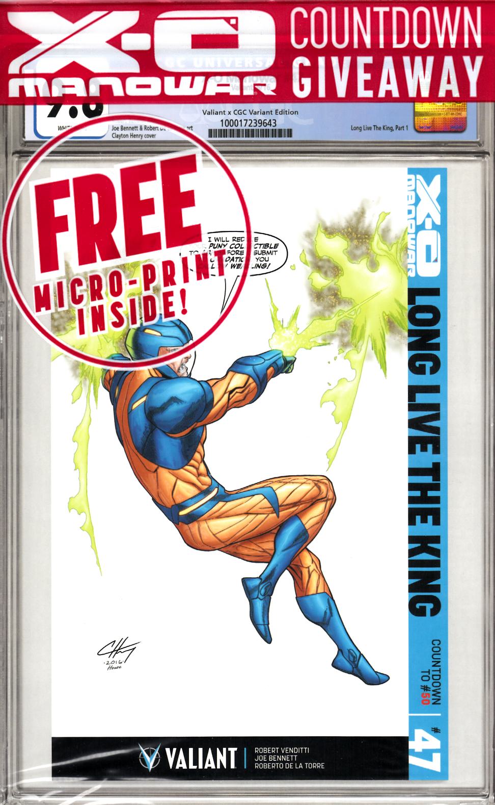 X-O Manowar #47 Cover D [Valiant Comic] THUMBNAIL