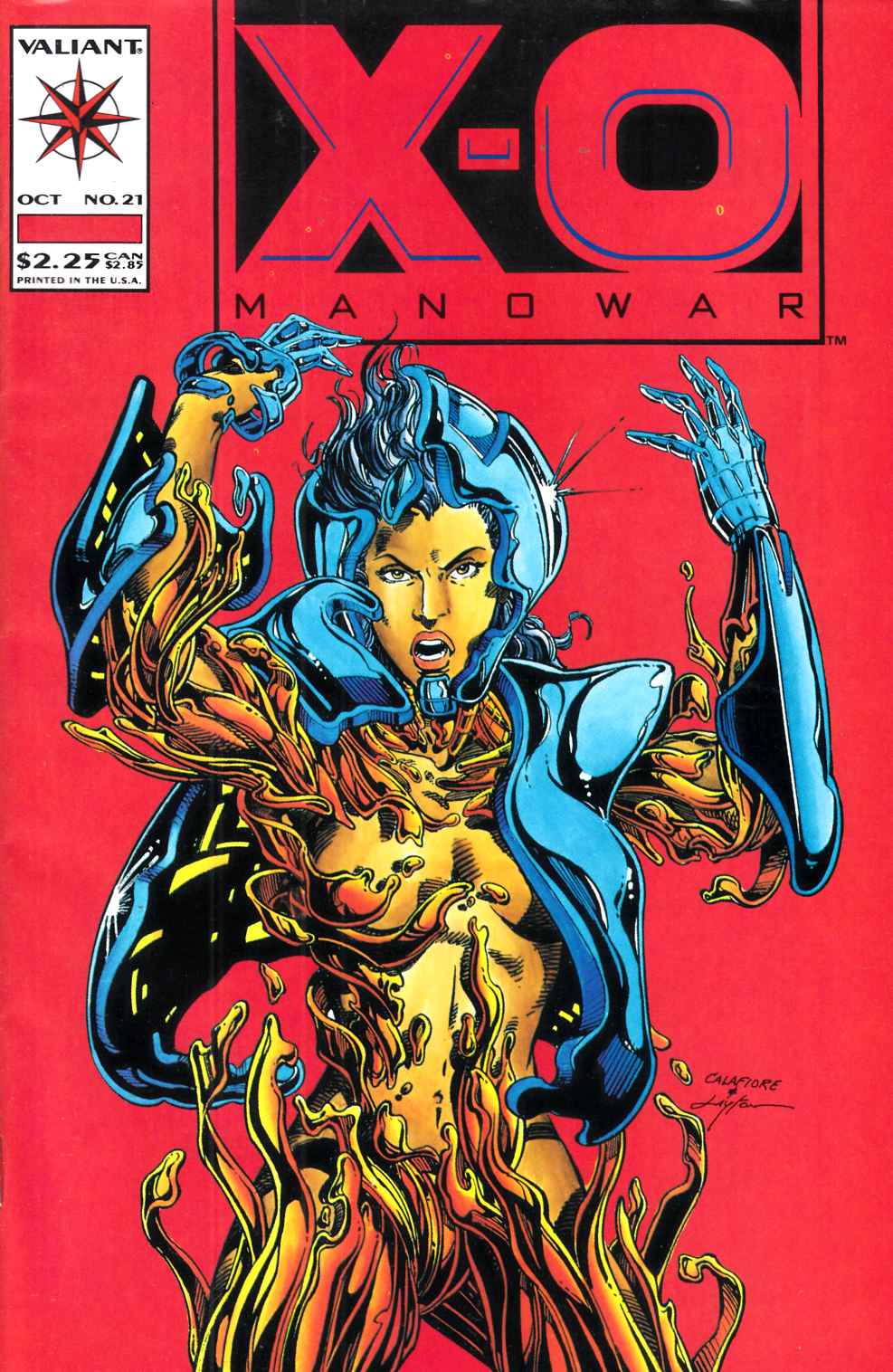 X-O Manowar #21 Very Fine (8.0) [Valiant Comic] THUMBNAIL