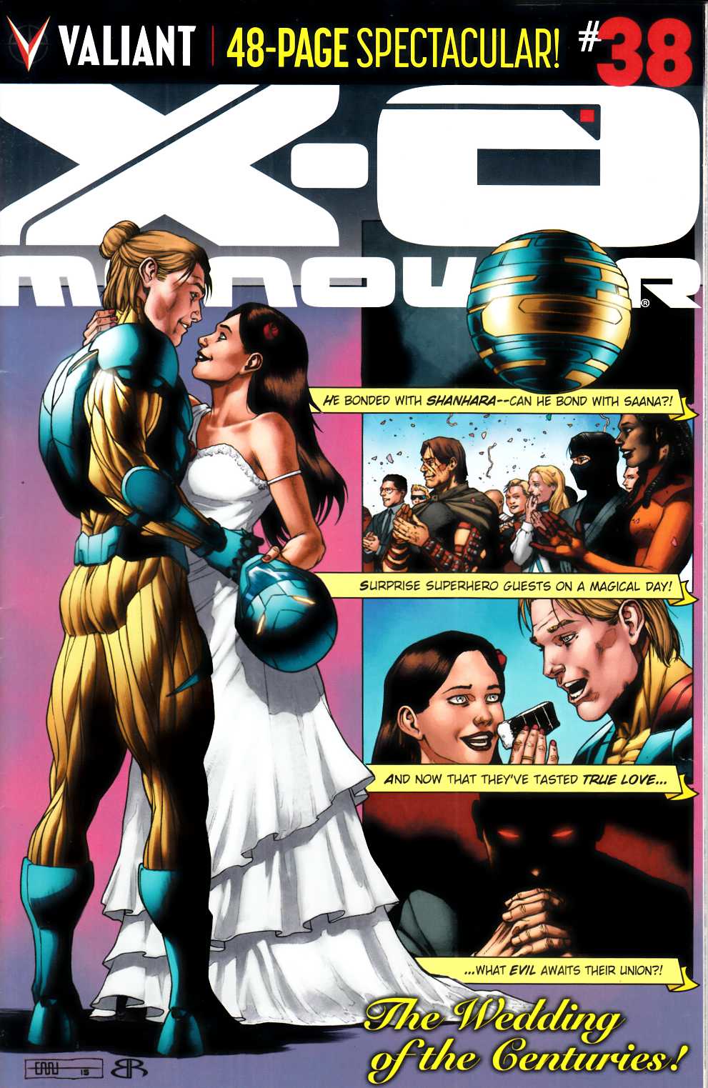 X-O Manowar #38 Cover C Fine (6.0) [Valiant Comic] THUMBNAIL