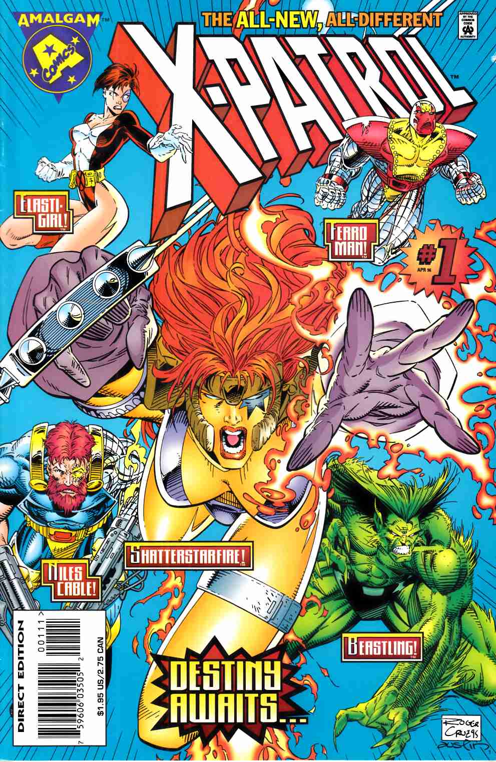 X-Patrol #1 Very Fine (8.0) [Marvel Comic] THUMBNAIL