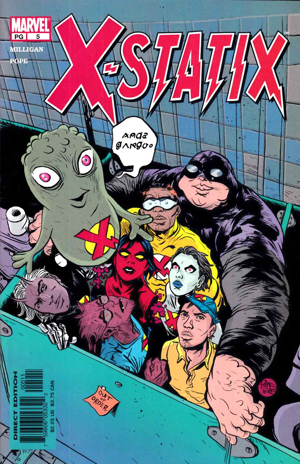 X-Statix #5 Very Fine (8.0) [Marvel Comic] LARGE