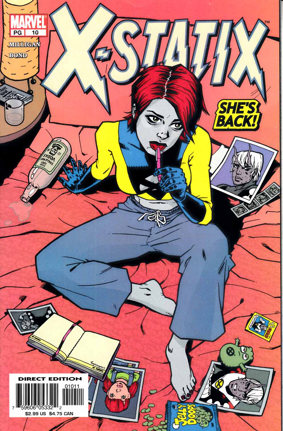 X-Statix #10 Very Fine (8.0) [Marvel Comic] LARGE