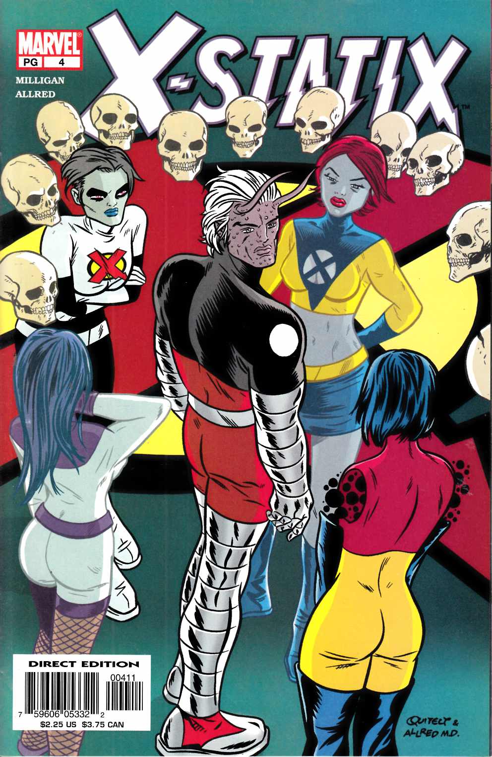 X-Statix #4 Very Fine (8.0) [Marvel Comic] THUMBNAIL
