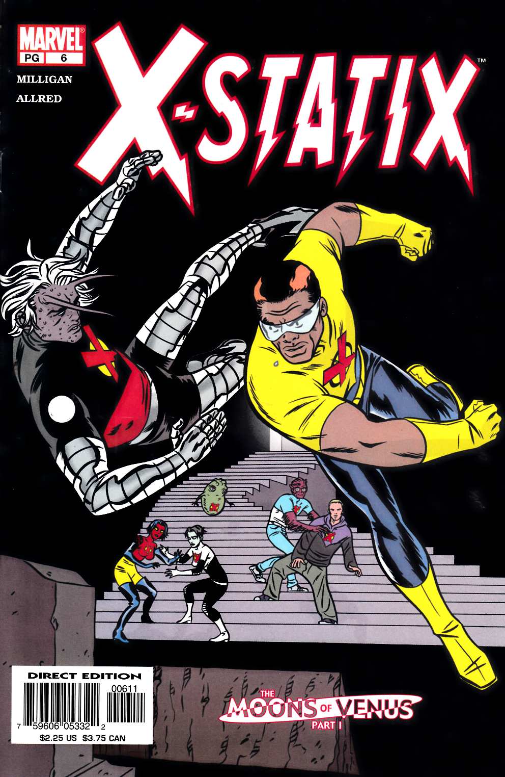 X-Statix #6 Near Mint (9.4) [Marvel Comic] LARGE