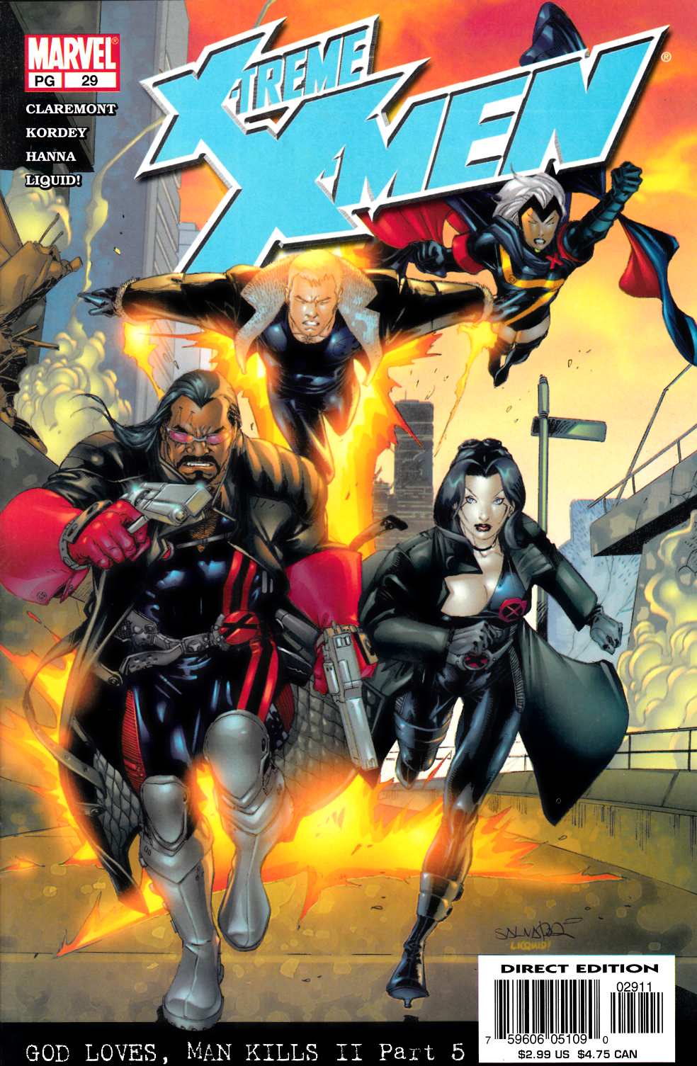 X-Treme X-Men #29 Near Mint (9.4) [Marvel Comic] THUMBNAIL