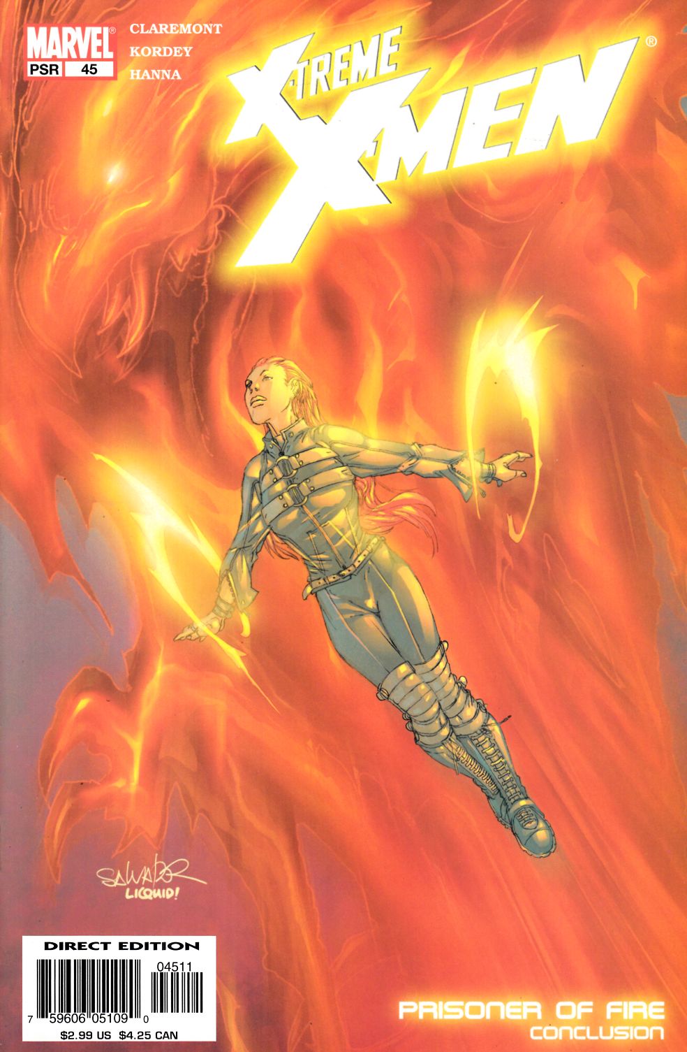 X-Treme X-Men #45 Near Mint (9.4) [Marvel Comic] THUMBNAIL