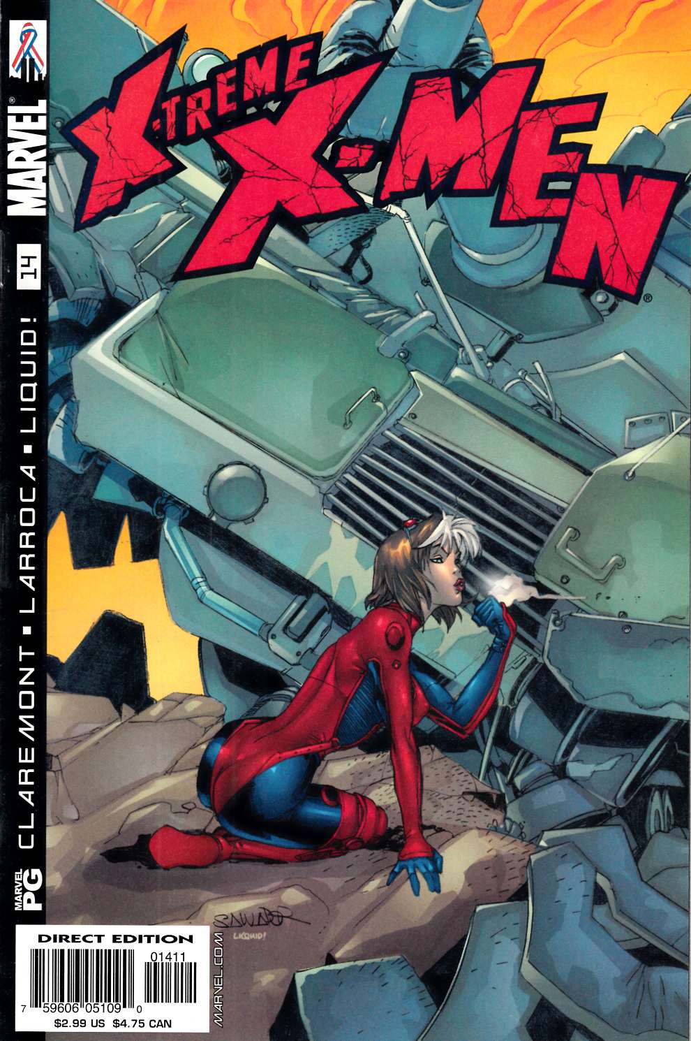 X-Treme X-Men #14 Near Mint (9.4) [Marvel Comic] LARGE