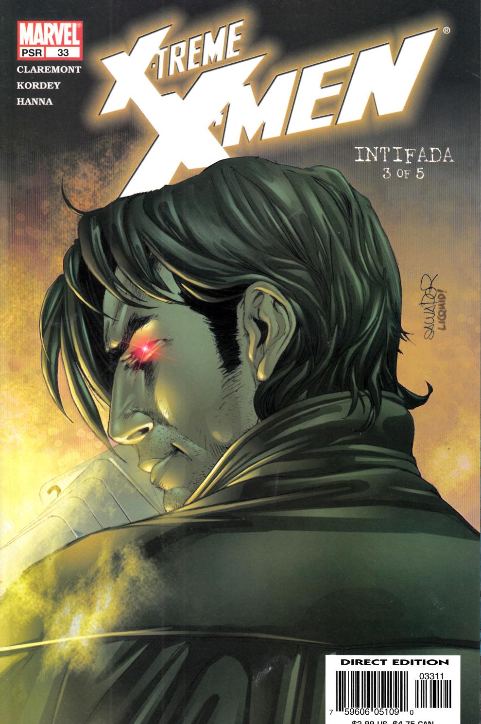 X-Treme X-Men #33 Very Fine (8.0) [Marvel Comic] LARGE