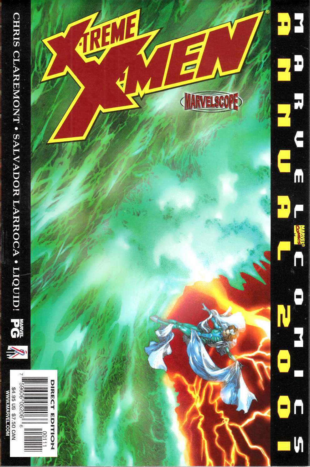 X-Treme X-Men Annual 2001 Very Fine (8.0) [Marvel Comic] THUMBNAIL