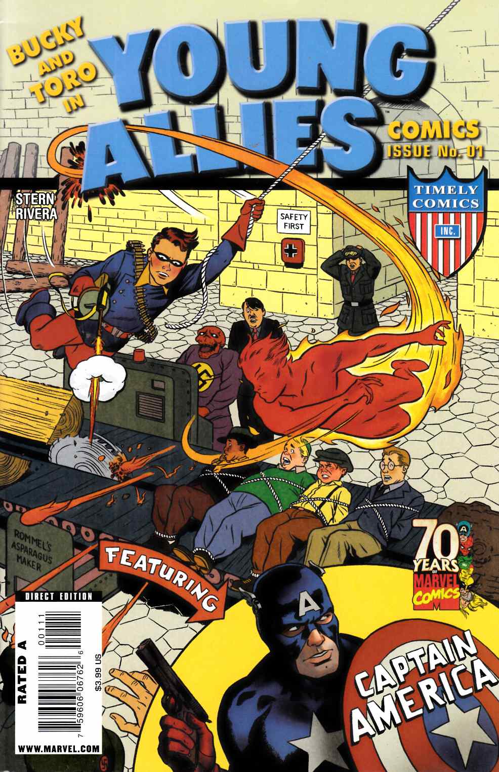 Young Allies Comics #1 70th Anniversary Special Very Fine (8.0) [Marvel Comic] LARGE