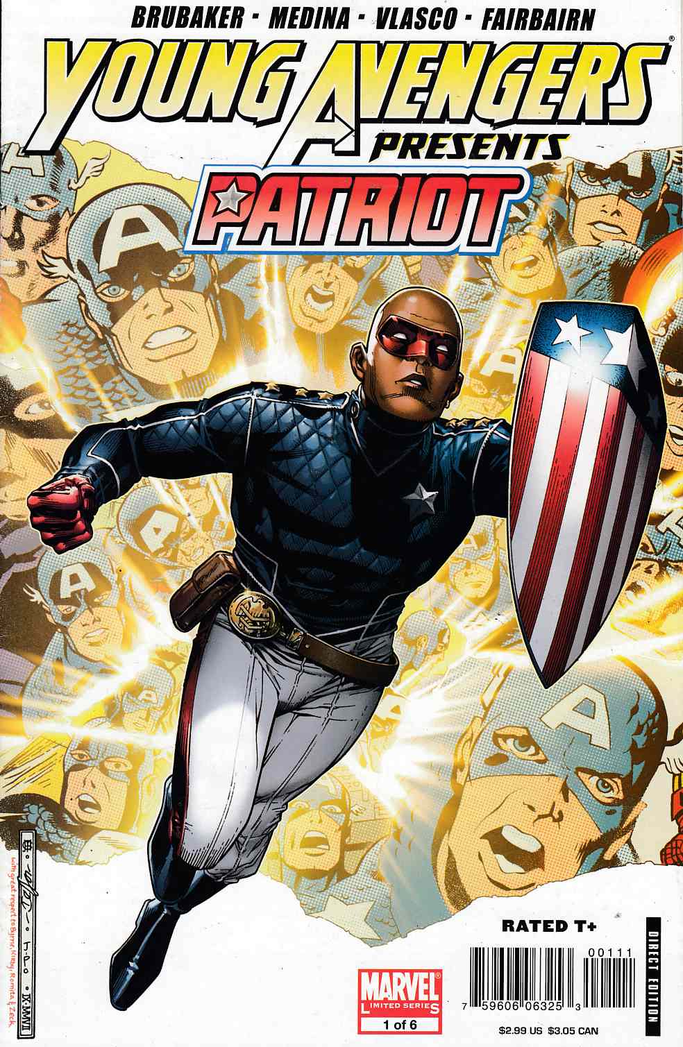 Young Avengers Presents #1 Patriot Near Mint (9.4) [Marvel Comic] LARGE