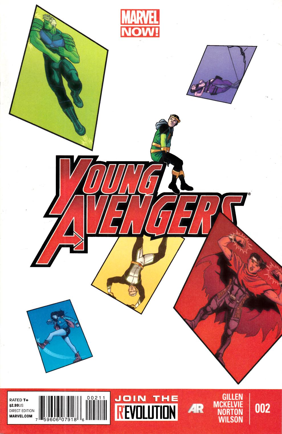 Young Avengers #2 Near Mint (9.4) [Marvel Comic] LARGE