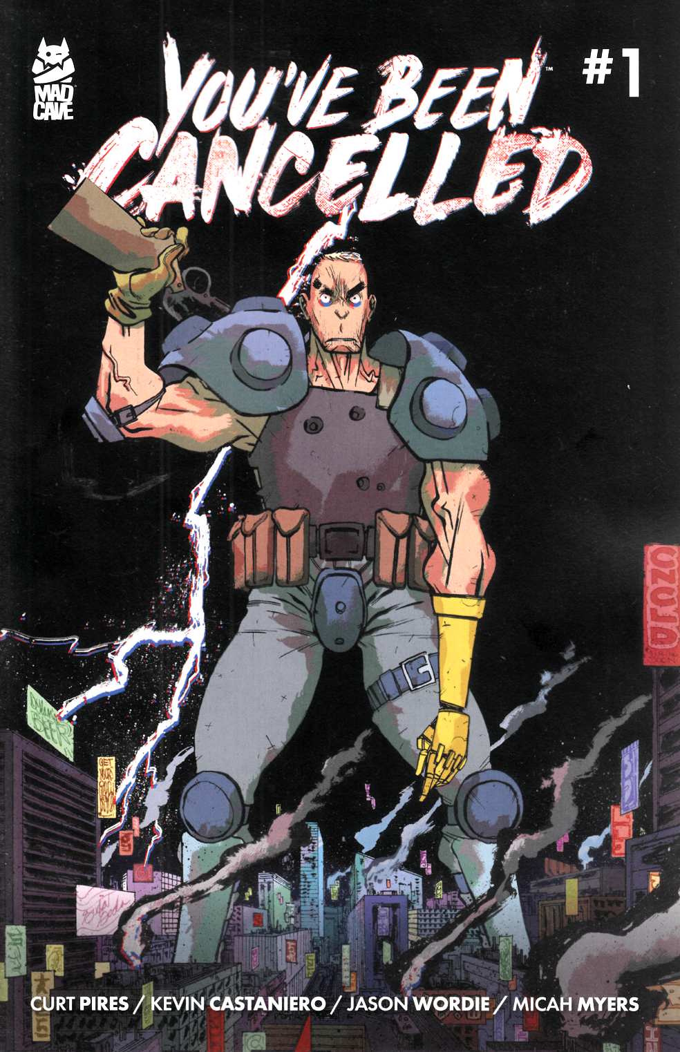 You've Been Cancelled #1 Near Mint (9.4) [Mad Cave Comic] LARGE
