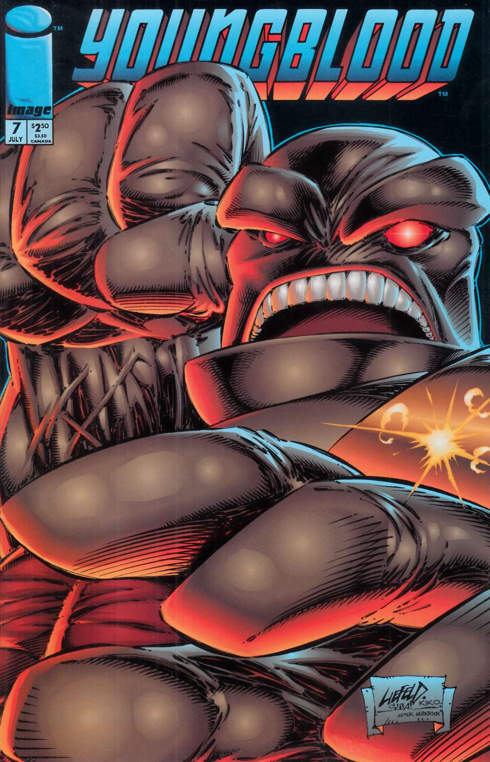 Youngblood #7 Very Fine (8.0) [Image Comic] THUMBNAIL