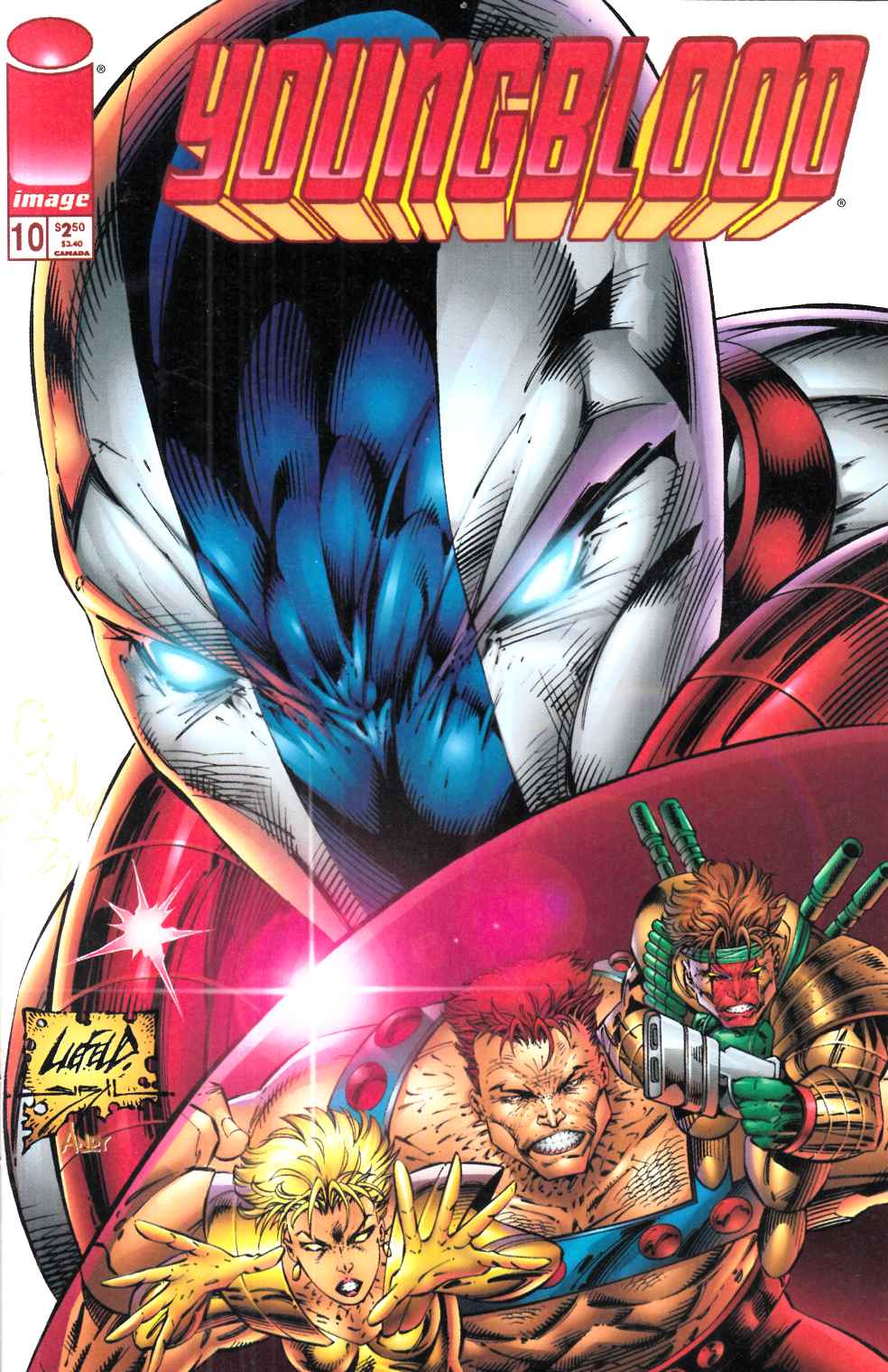 Youngblood #10 Near Mint (9.4) [Image Comic] LARGE