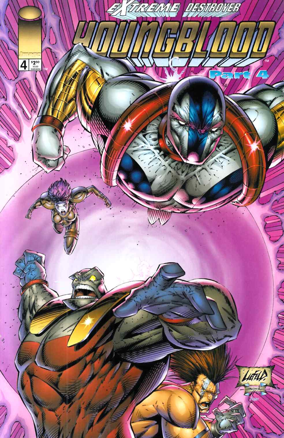 Youngblood #4 Near Mint (9.4) [Image Comic] LARGE