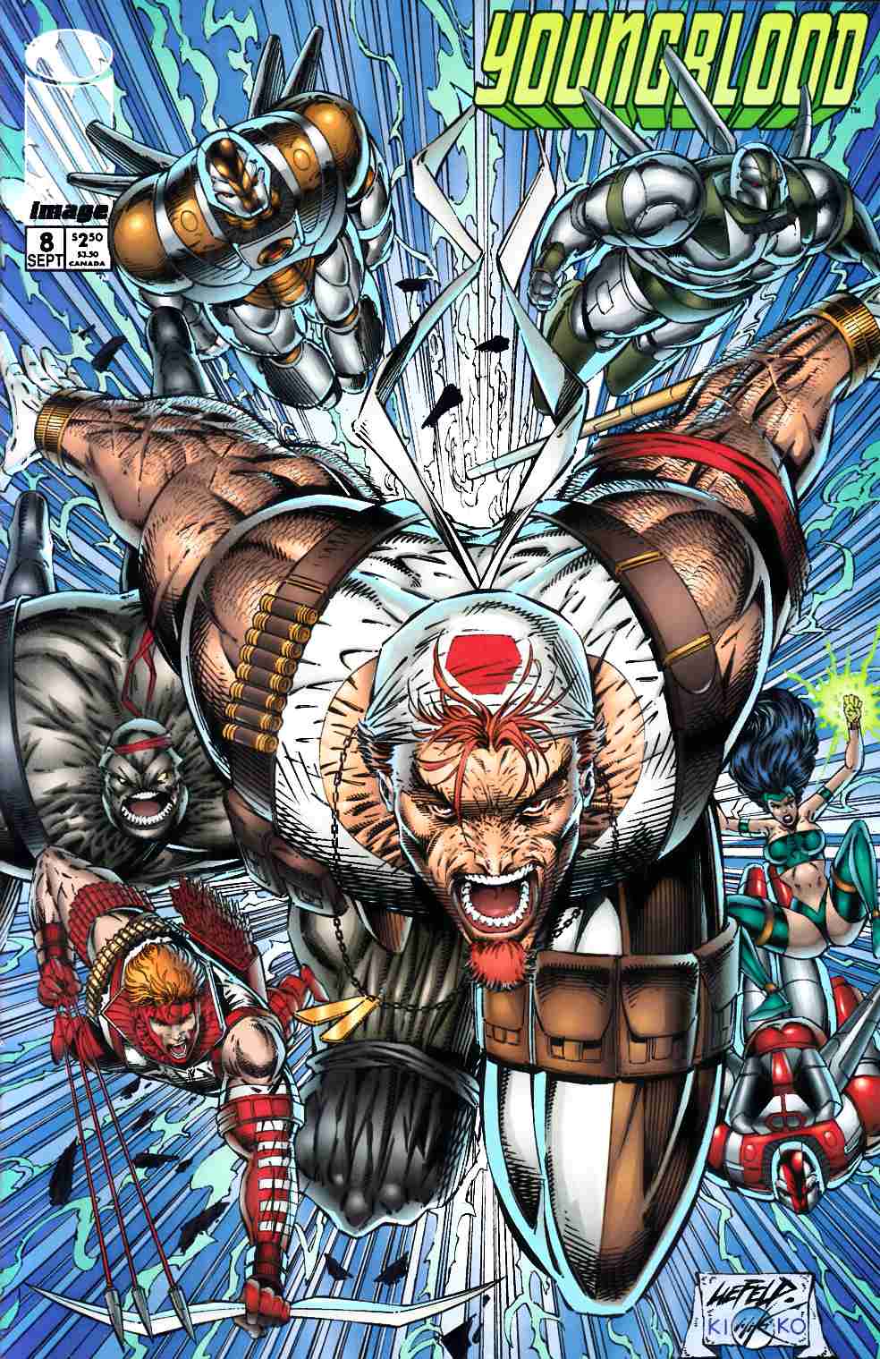 Youngblood #8 Very Fine (8.0) [Image Comic] LARGE