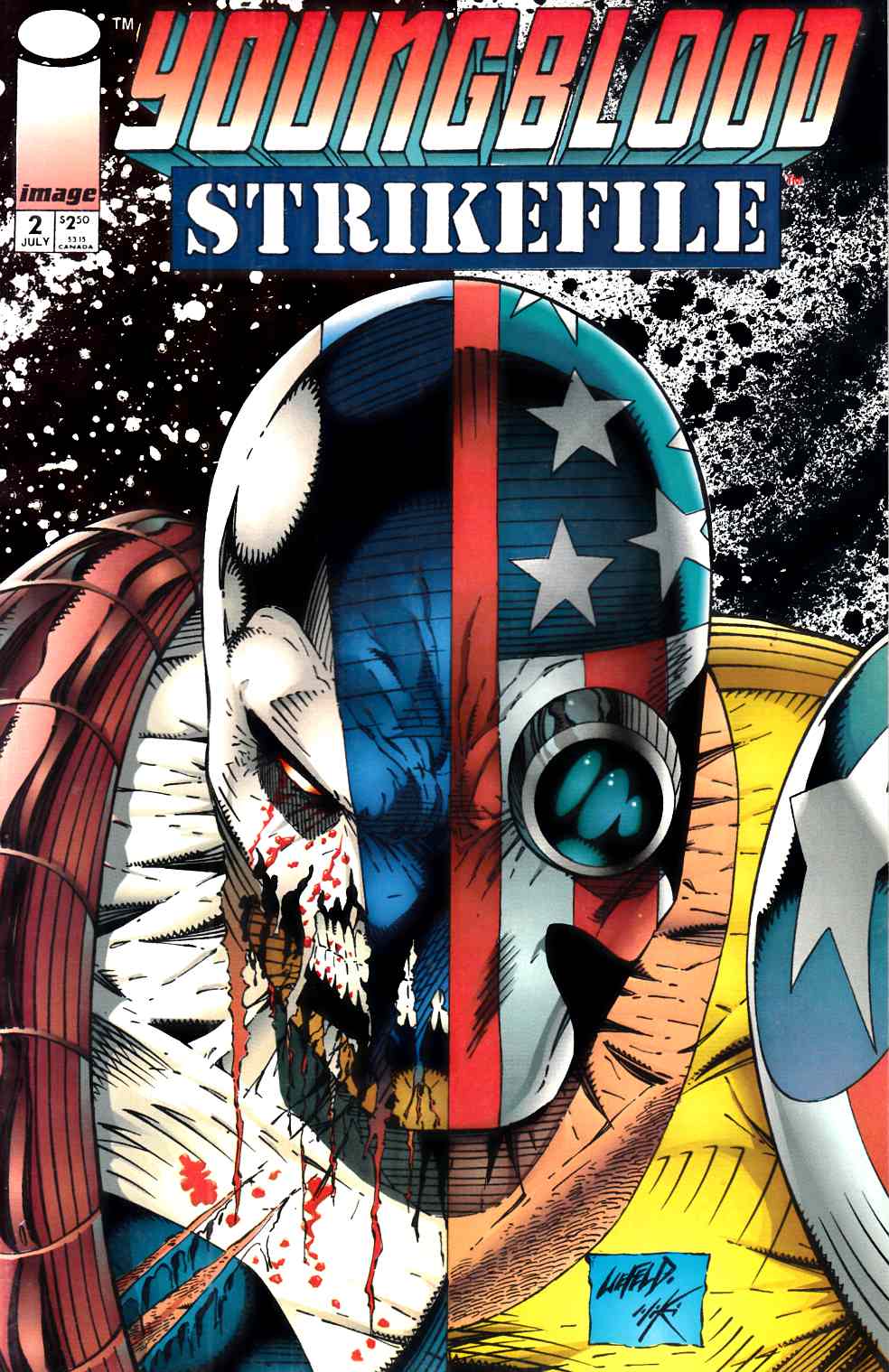 Youngblood Strikefile #2 Near Mint (9.4) [Image Comic] LARGE