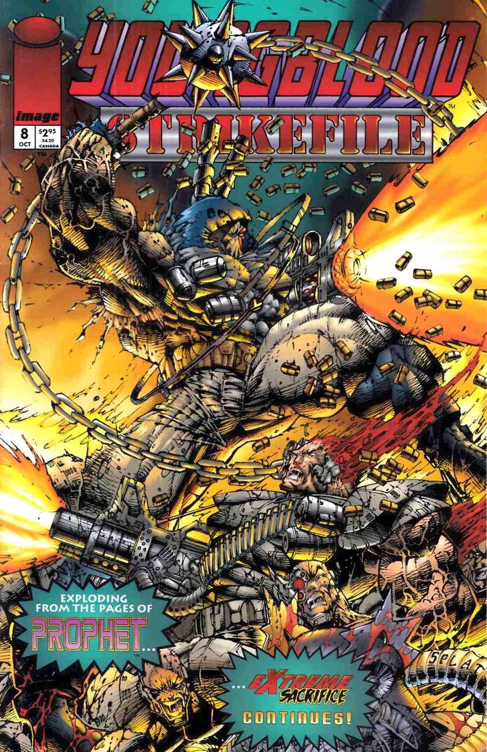Youngblood Strikefile #8 Very Fine (8.0) [Image Comic] LARGE