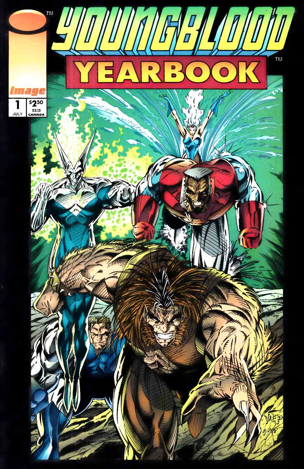 Youngblood Yearbook #1 Near Mint (9.4) [Image Comic] LARGE