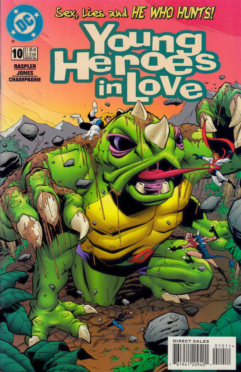 Young Heroes in Love #10 Very Fine (8.0) [DC Comic] LARGE
