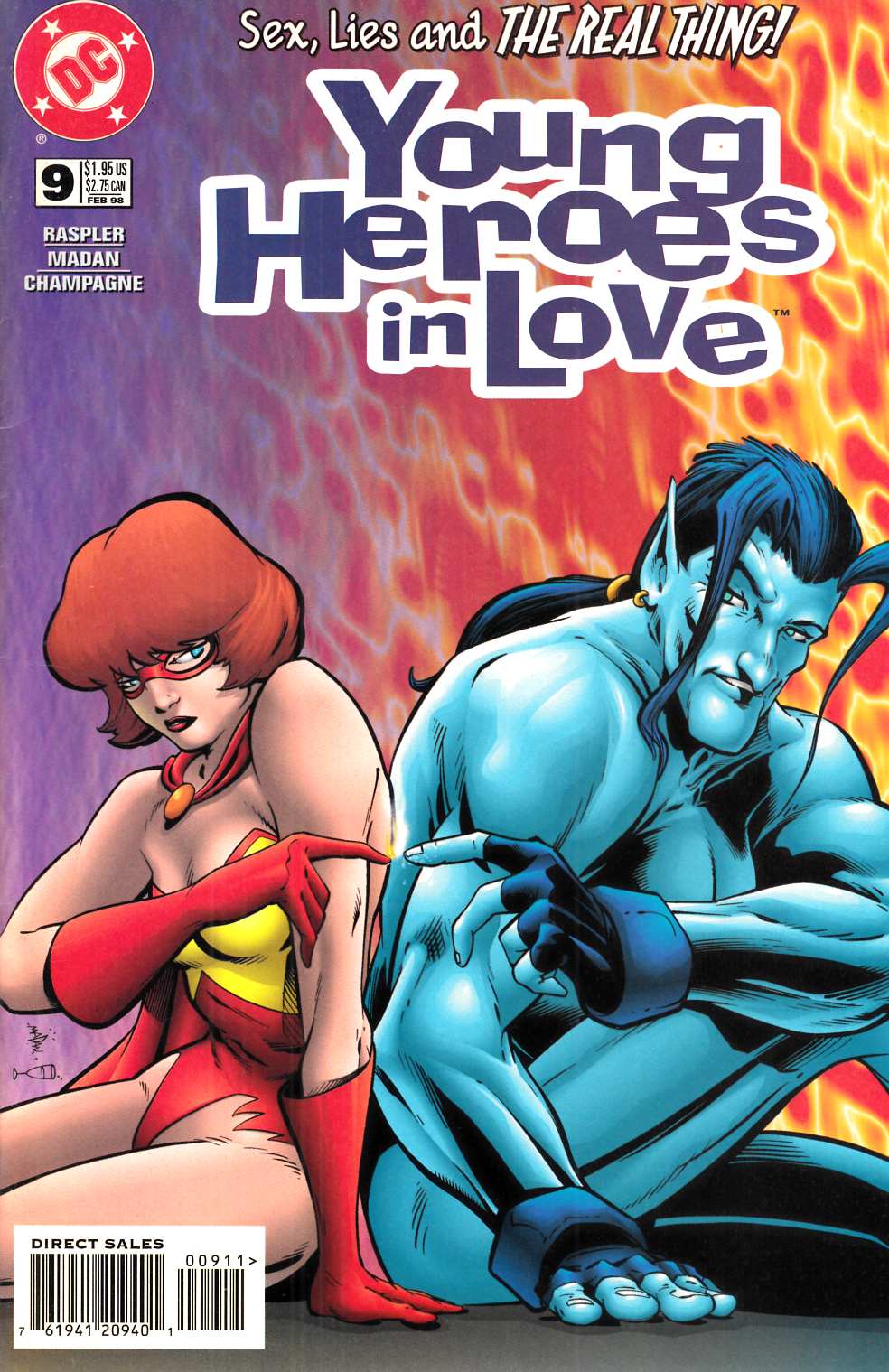 Young Heroes in Love #9 Very Fine (8.0) [DC Comic] LARGE