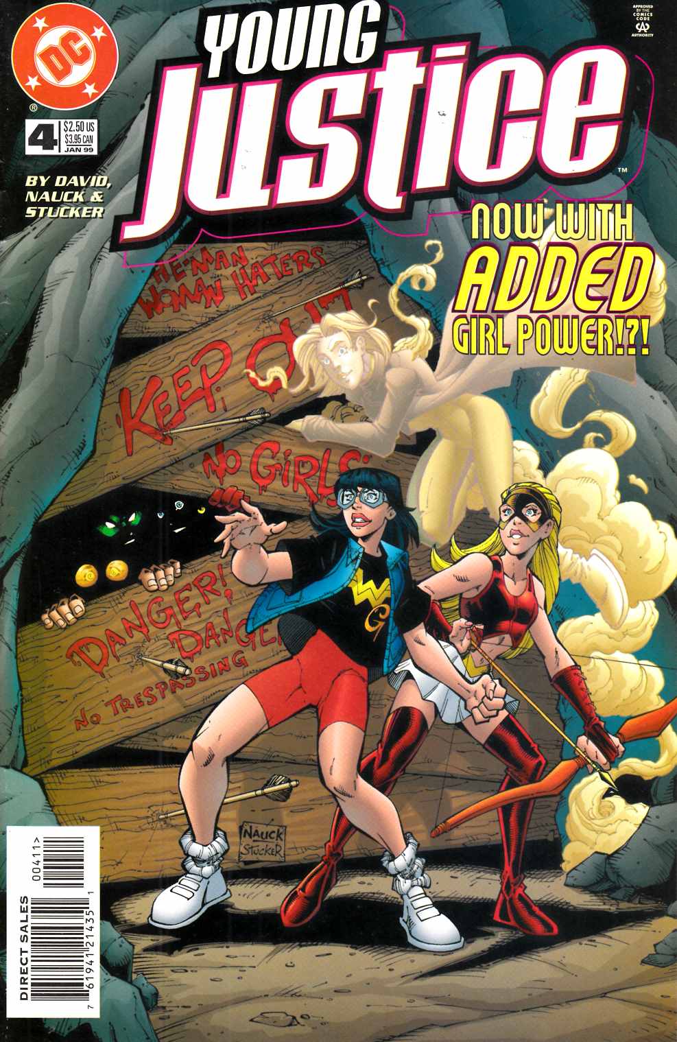 Young Justice #4 Near Mint Minus (9.2) [DC Comic] THUMBNAIL