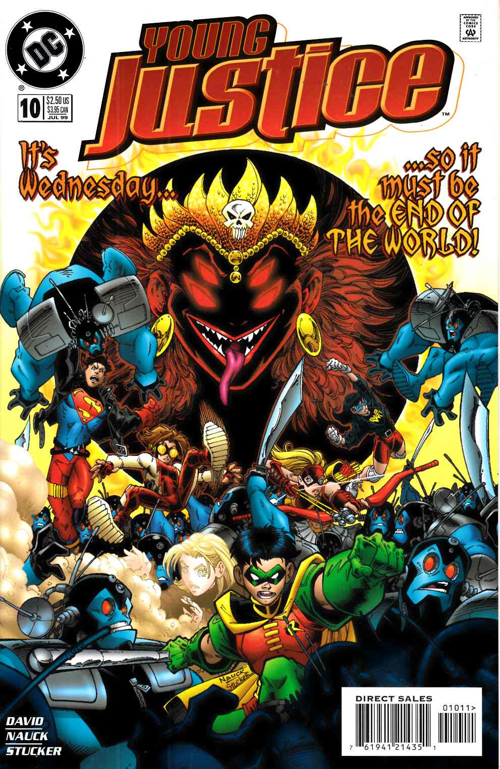 Young Justice #10 Near Mint (9.4) [DC Comic] THUMBNAIL