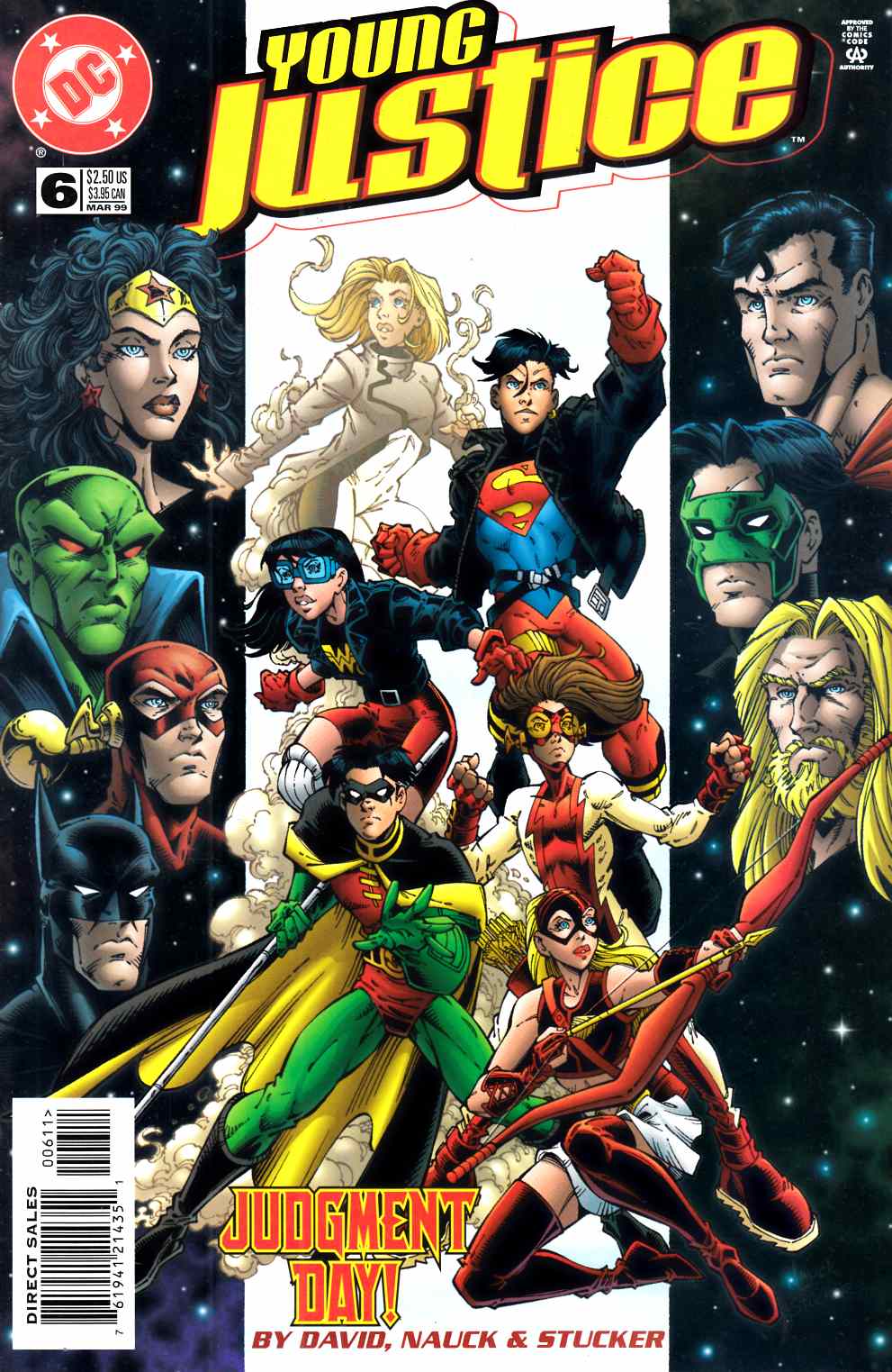 Young Justice #6 Near Mint Minus (9.2) [DC Comic] THUMBNAIL