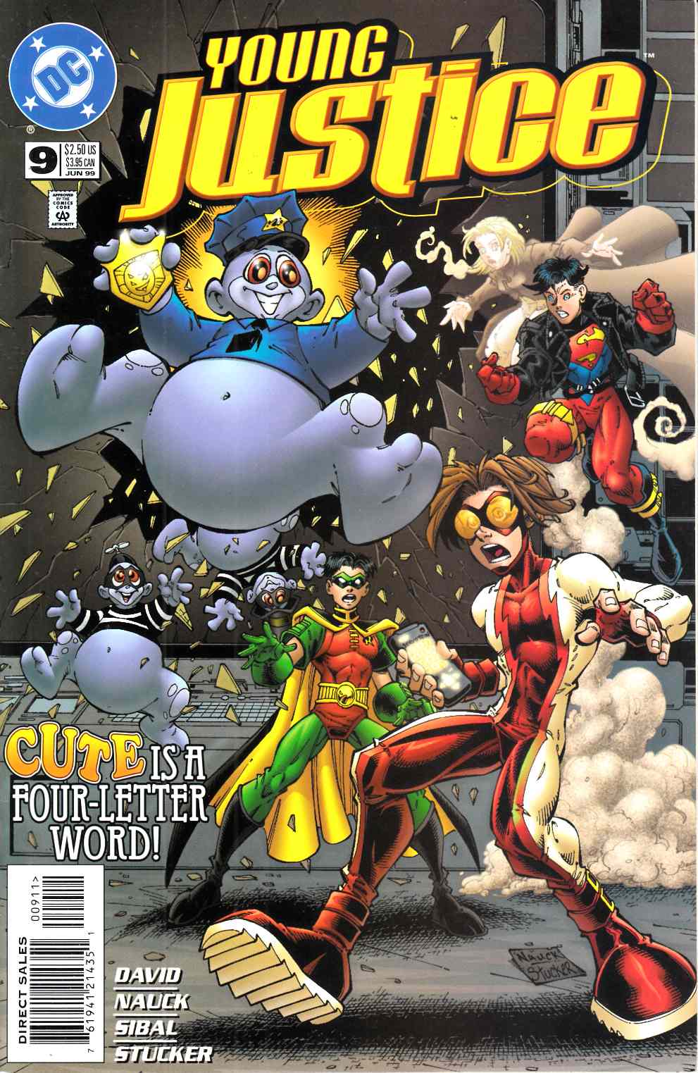 Young Justice #9 Near Mint (9.4) [DC Comic] THUMBNAIL