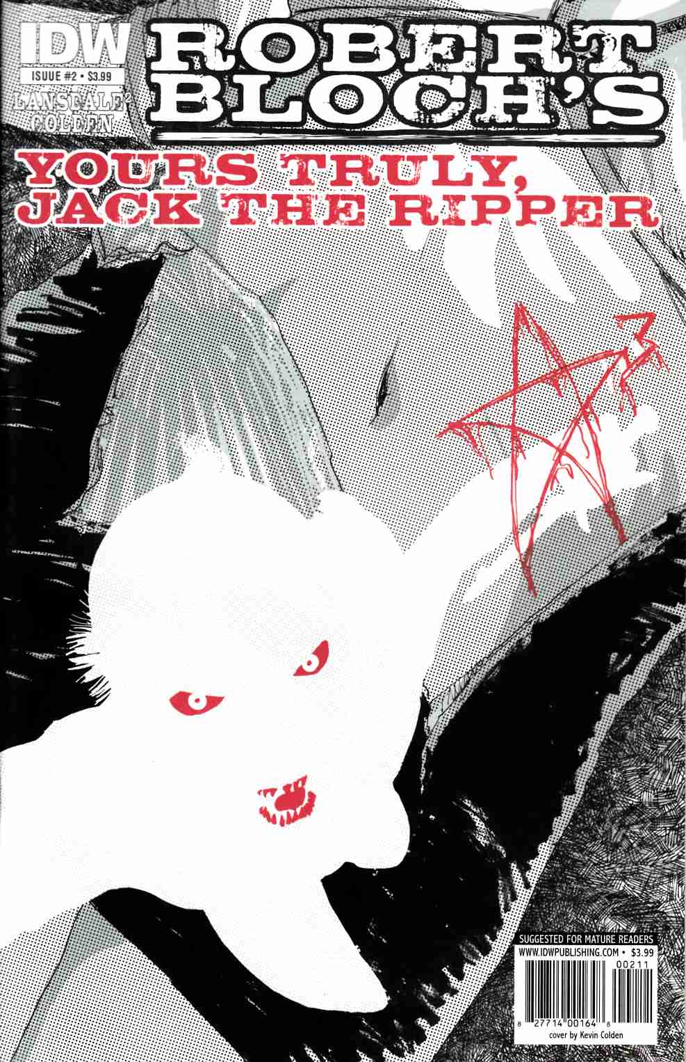Yours Truly Jack the Ripper #2 Near Mint (9.4) [IDW Comic] LARGE