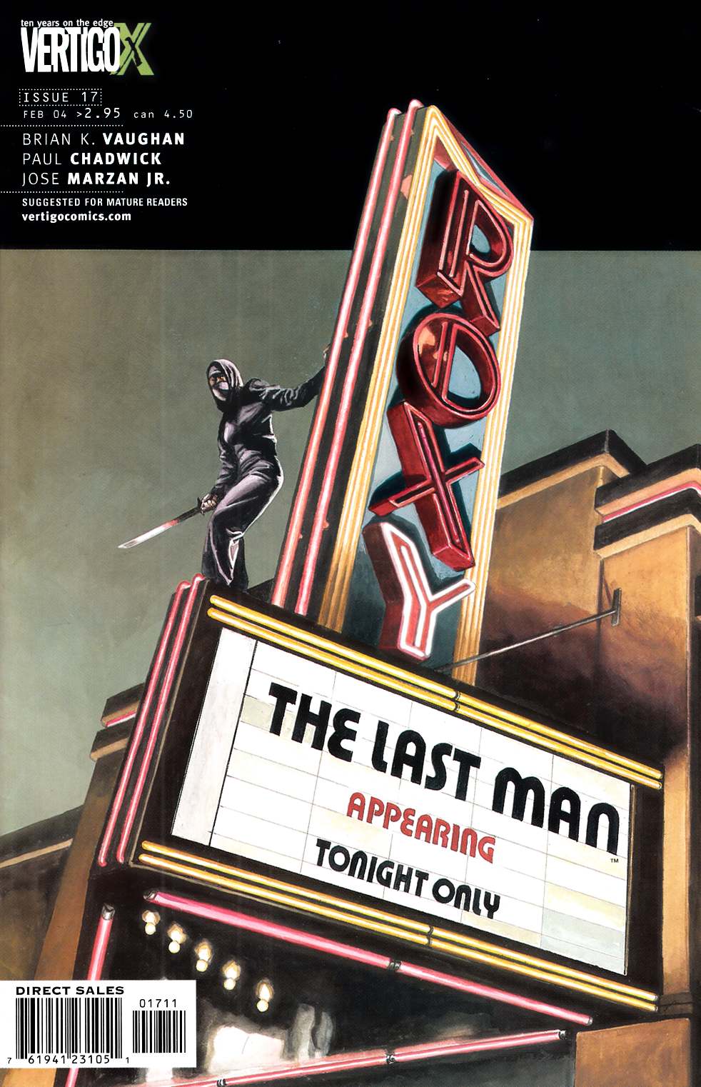 Y the Last Man #17 Very Fine (8.0) [DC Comic] THUMBNAIL