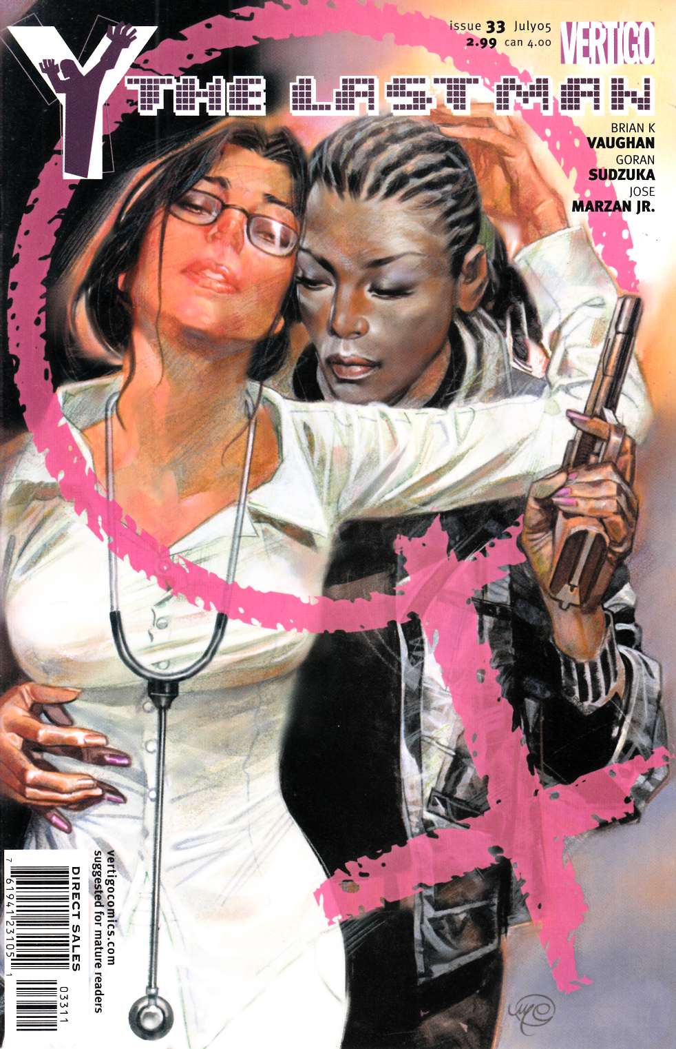 Y the Last Man #33 Near Mint (9.4) [DC Comic] THUMBNAIL