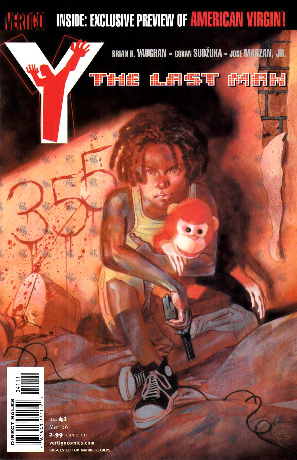 Y the Last Man #41 Very Fine Minus (7.5) [DC Comic] LARGE