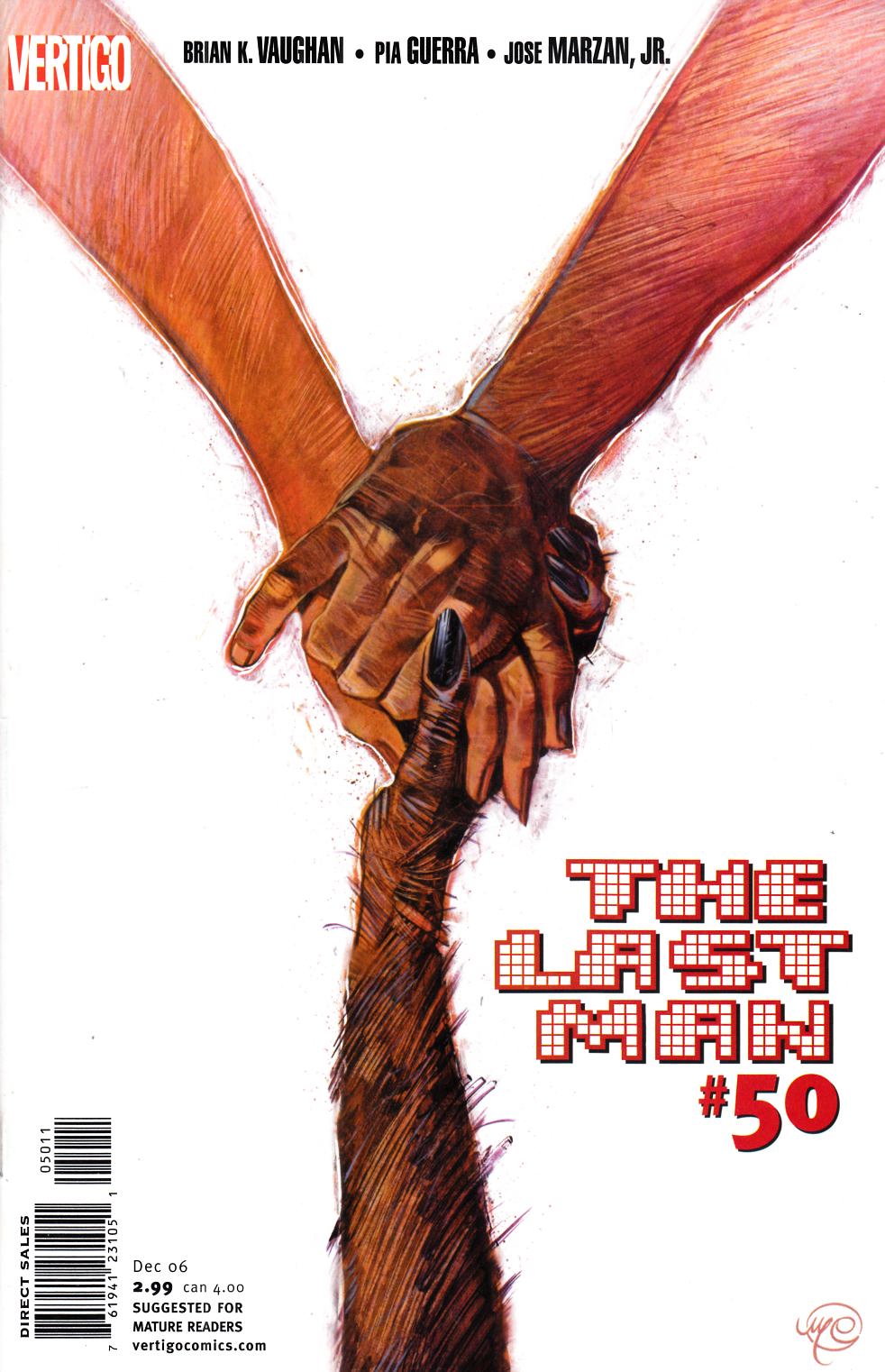 Y the Last Man #50 Near Mint (9.4) [DC Comic] THUMBNAIL