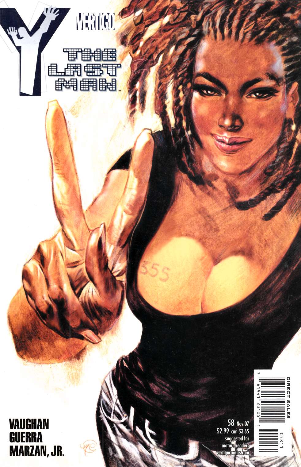 Y the Last Man #58 Near Mint (9.4) [DC Comic] THUMBNAIL