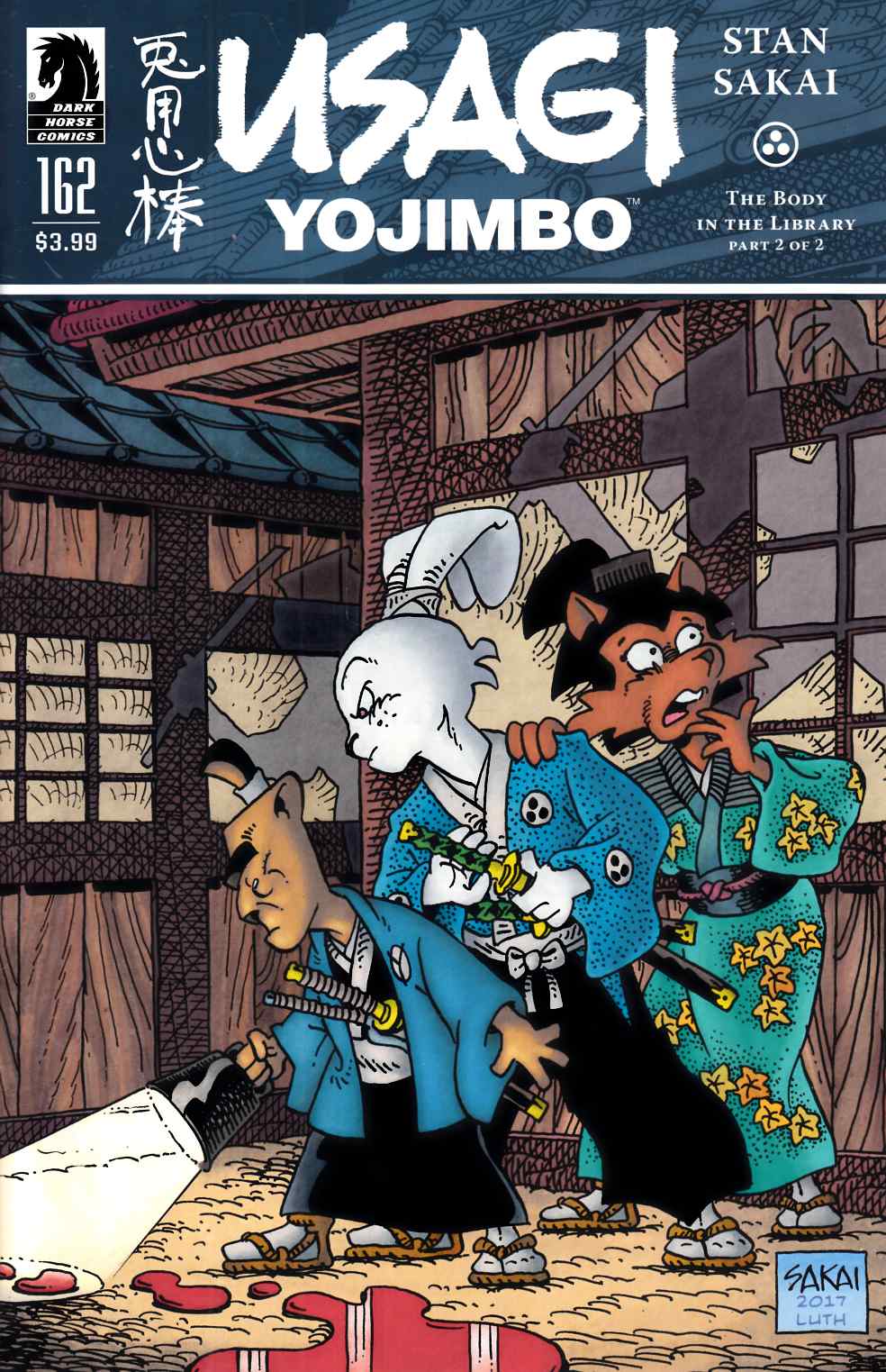 Usagi Yojimbo #162 Near Mint (9.4) [Dark Horse Comic] THUMBNAIL