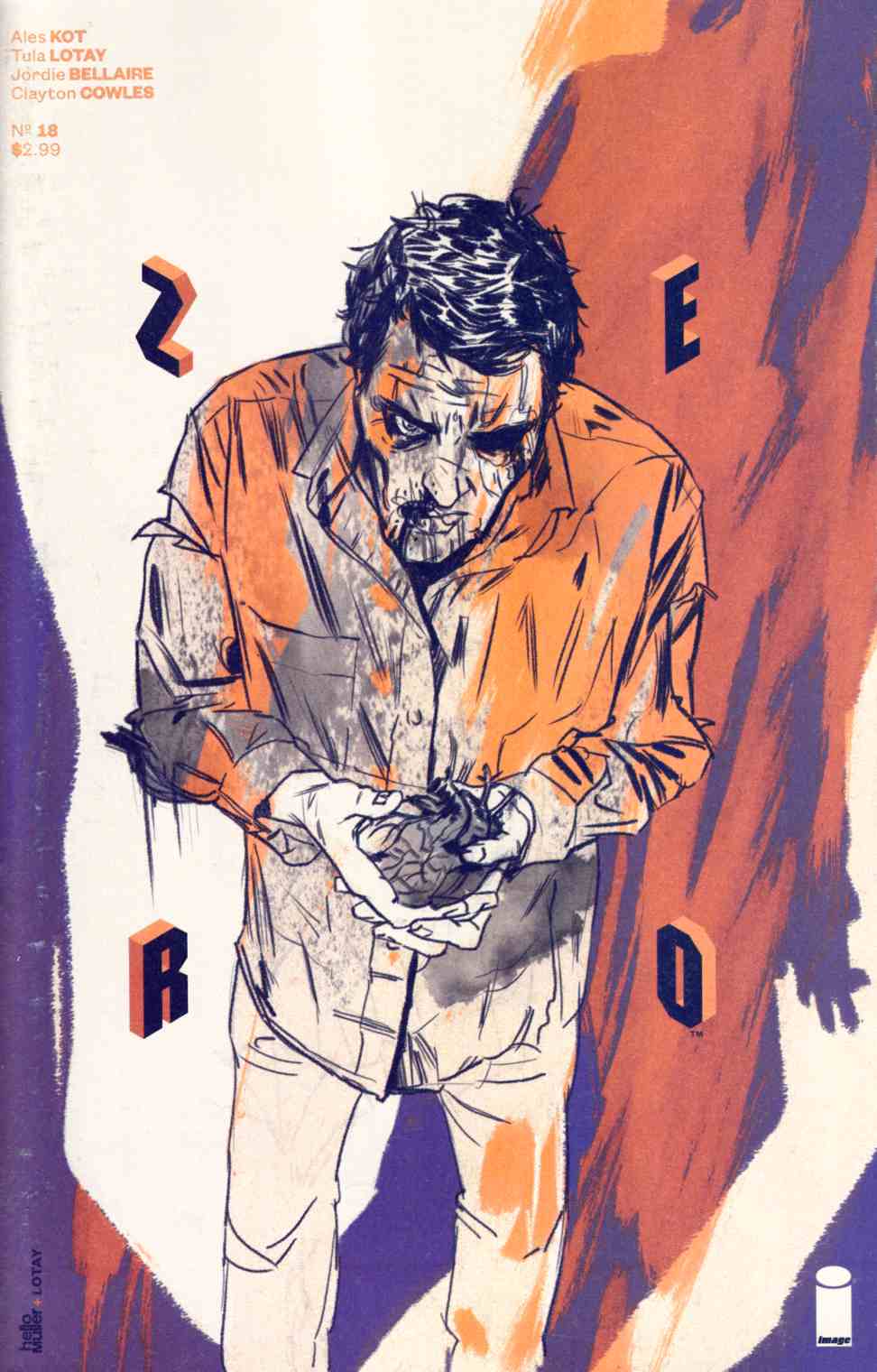 Zero #18 Cover A- Lotay & Muller [Image Comic] THUMBNAIL
