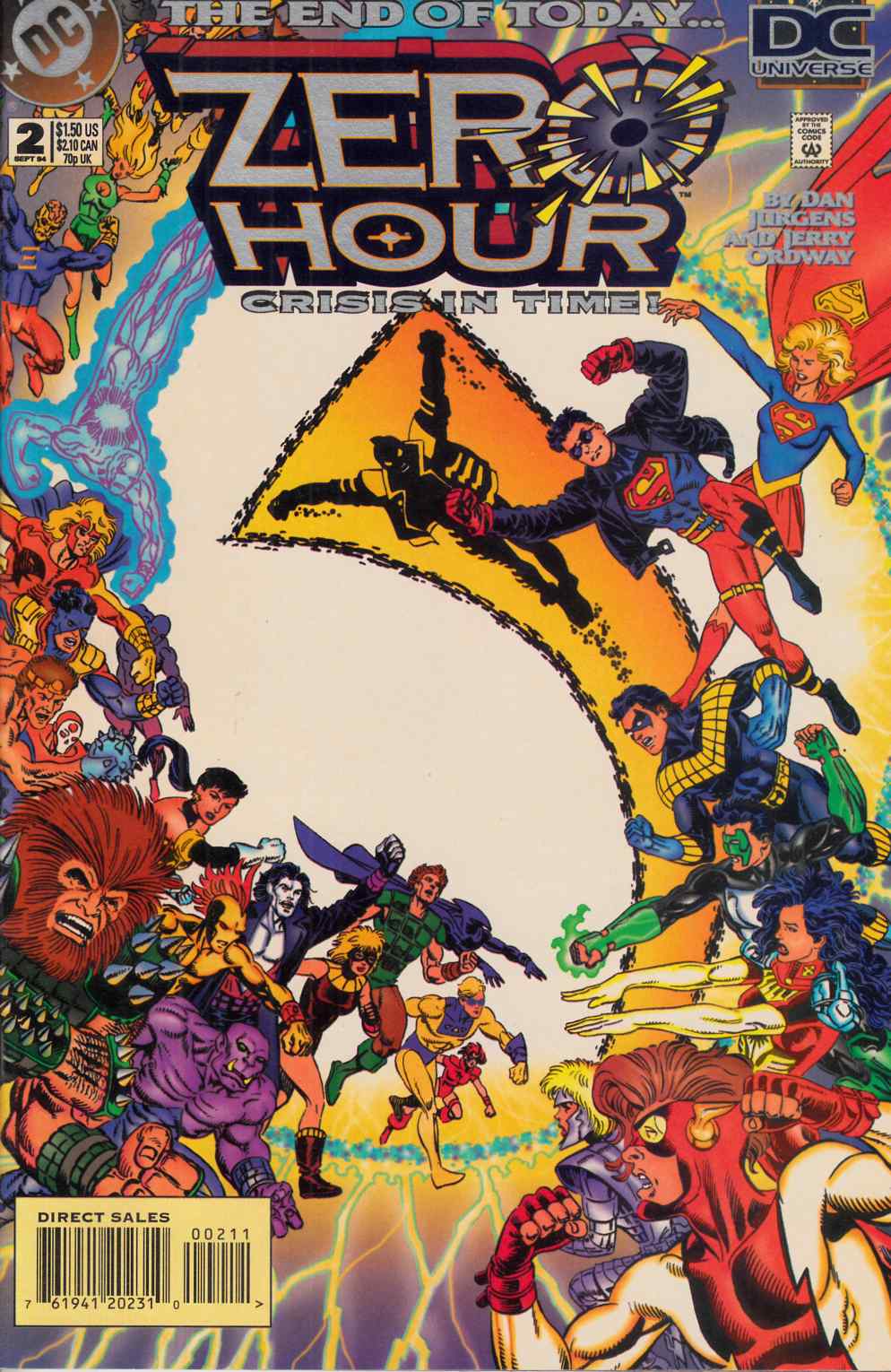 Zero Hour #2 Very Fine (8.0) [DC Comic] THUMBNAIL