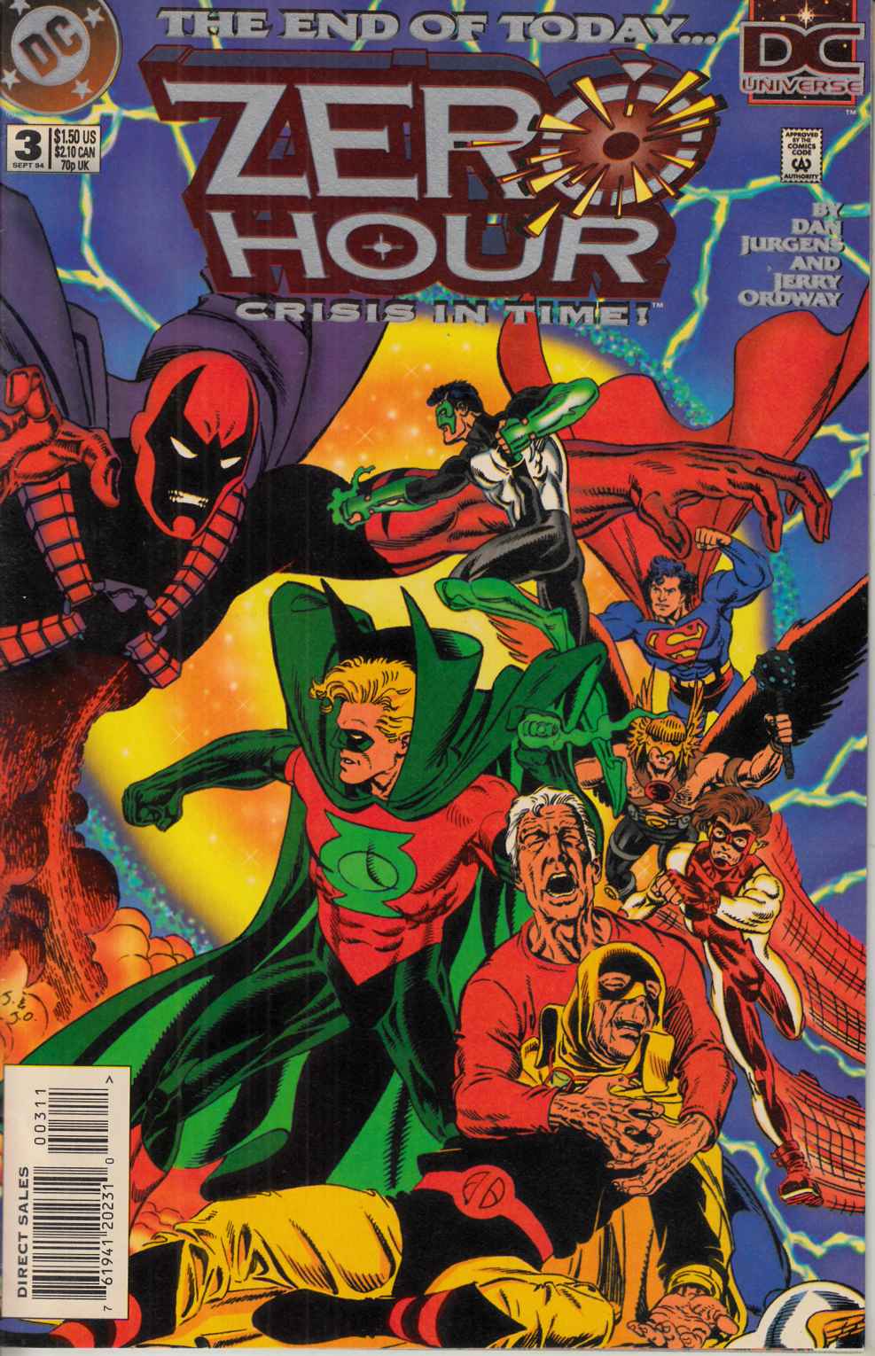 Zero Hour #3 Very Fine (8.0) [DC Comic] THUMBNAIL