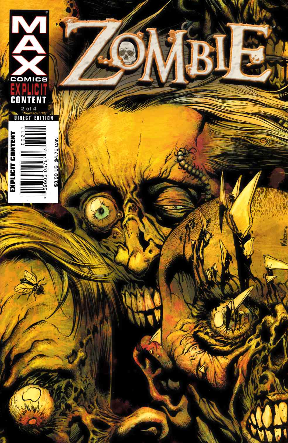 Zombie #2 Very Fine (8.0) [Marvel Comic] LARGE