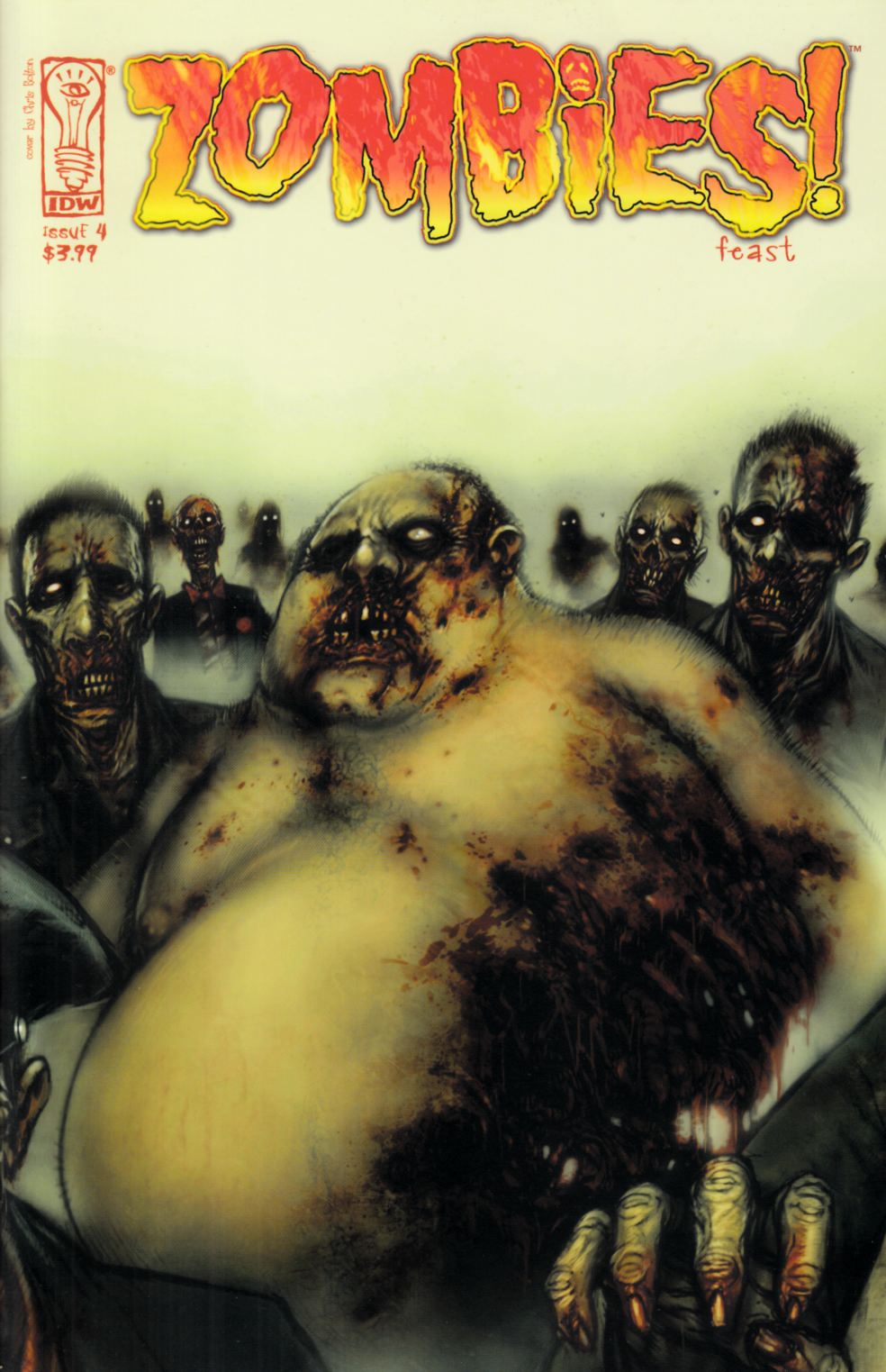 Zombies Feast #4 Cover A Near Mint (9.4) [IDW Comic] LARGE