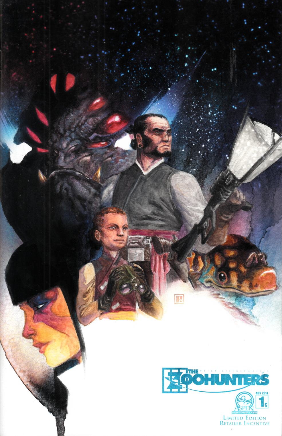 The Zoohunters #1 Cover C- Steigerwald Incentive [Aspen Comic] THUMBNAIL