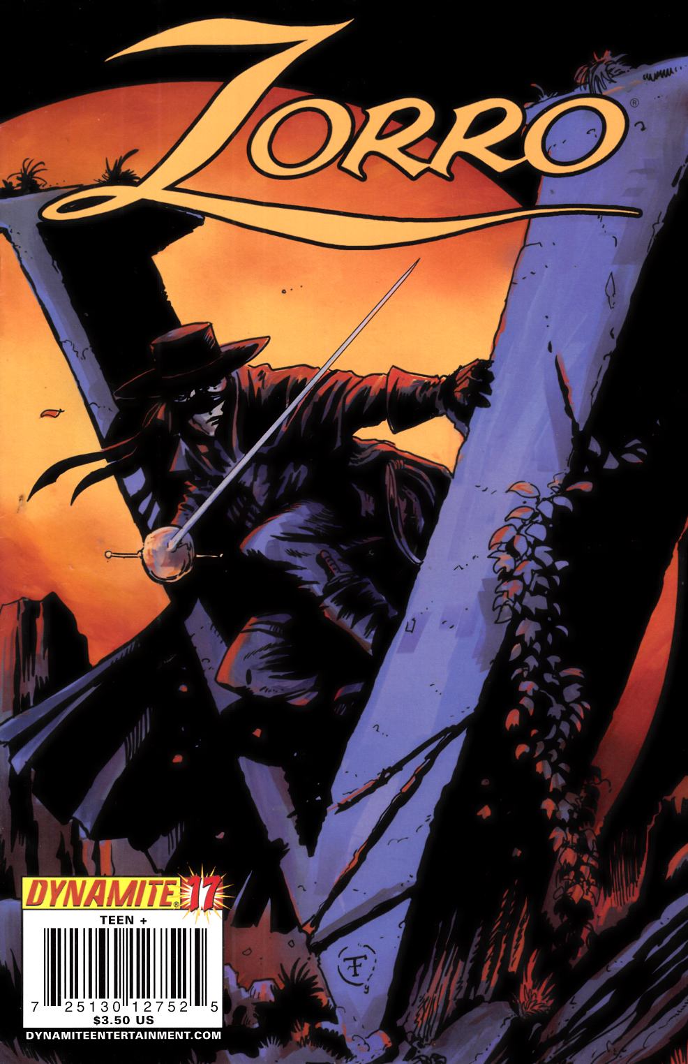 Zorro #17 Cover B Very Fine (8.0) [Dynamite Comic] LARGE