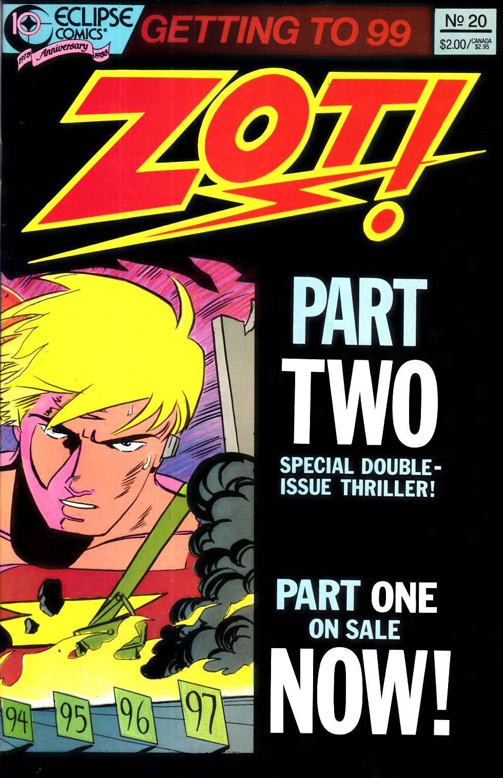 Zot #20 Fine (6.0) [Eclipse Comic] LARGE