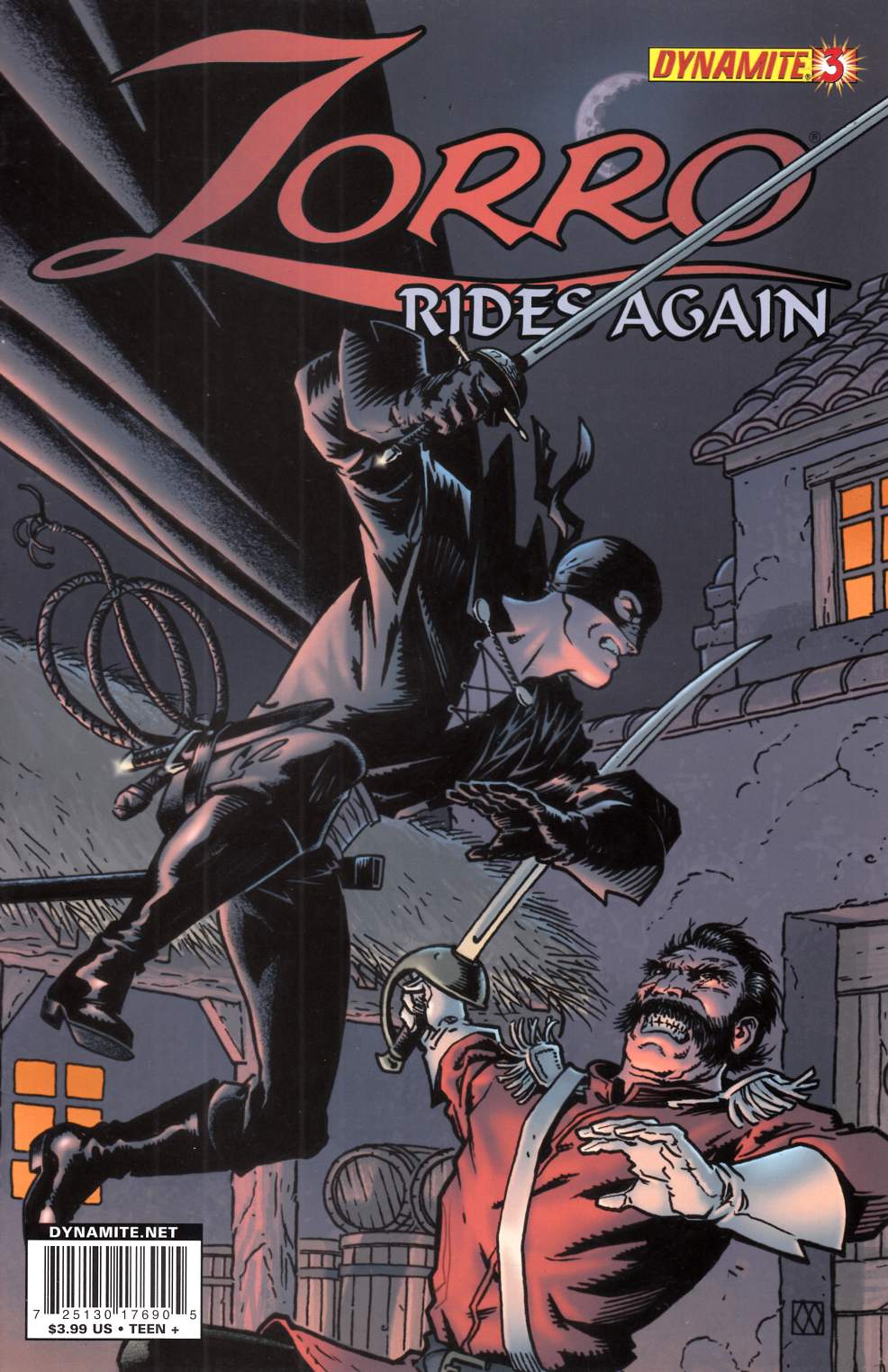 Zorro Rides Again #3 Very Fine (8.0) [Dynamite Comic] THUMBNAIL