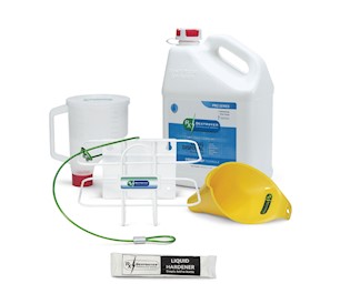 Rx DESTROYER™ Starter Kit with 1 Gallon PRO Series For Liquids, Funnels, Hardener, and Wall Mount	 THUMBNAIL