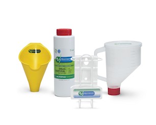 Rx DESTROYER™ Starter Kit with 16oz Bottle, 2 Funnels, and Wall Mount THUMBNAIL