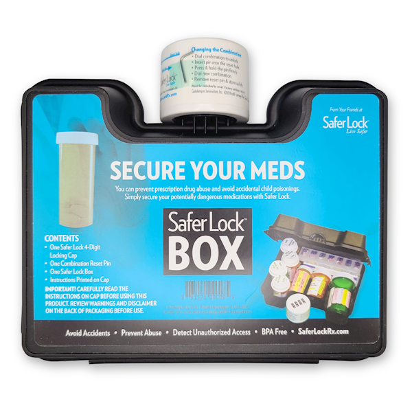 Safer Lock Box designed for Safe Medication Storage LARGE