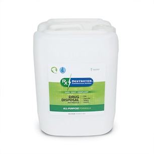 Rx DESTROYER™ All-Purpose · 5 Gallon Container with Mail-back Kit	 THUMBNAIL